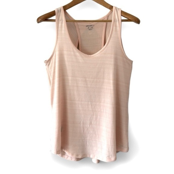 Eddie Bauer Pink Exercise Workout Running Freedry Tank Top Size S Vented Tank - Picture 1 of 4